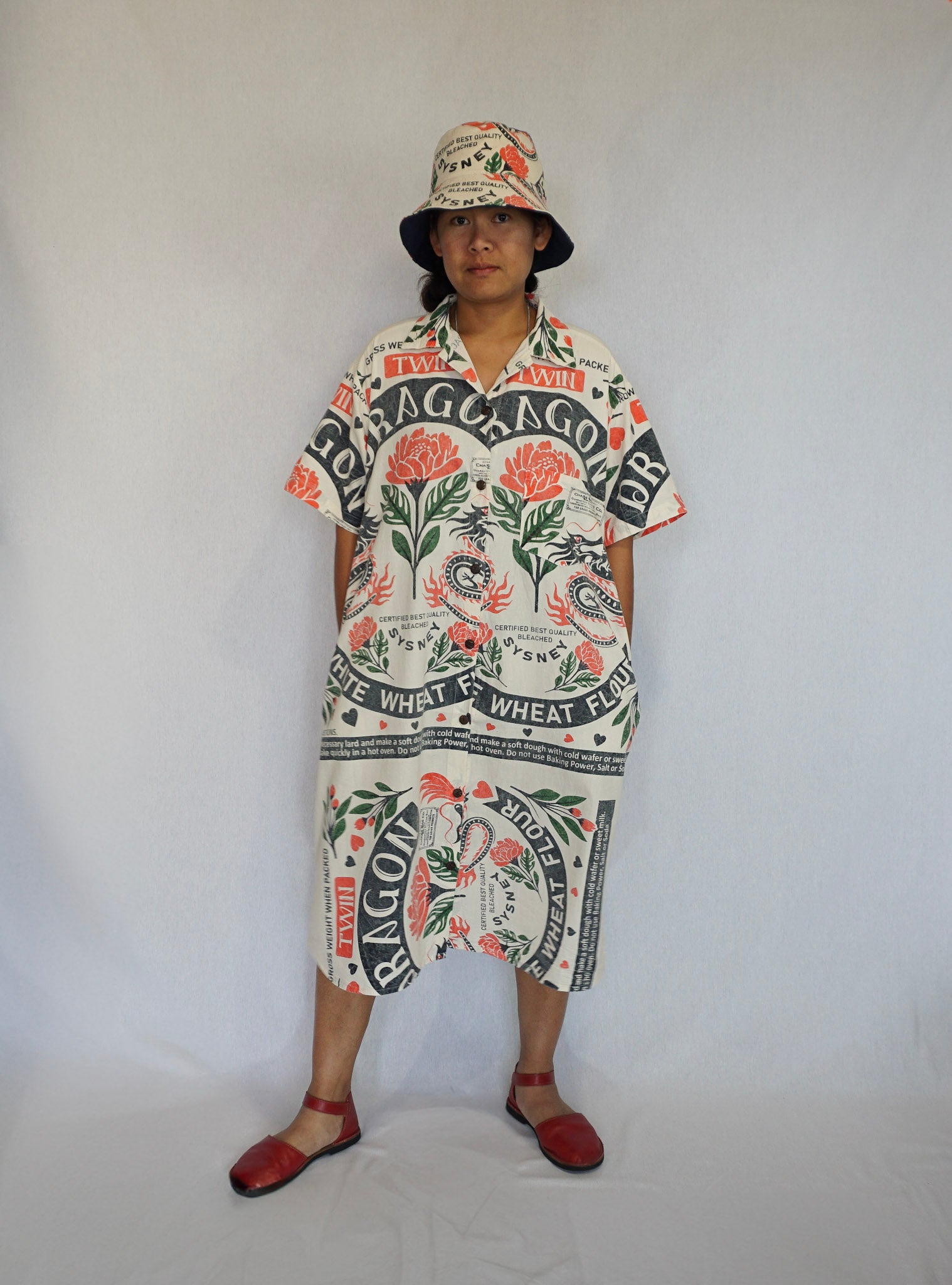 Twin Dragon Dress Buttons