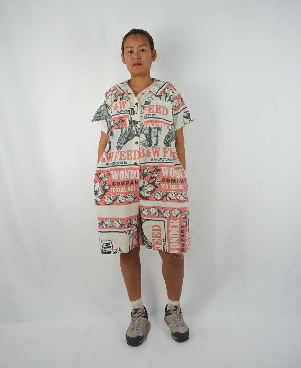 Magnolia Short Overalls