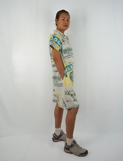 Balloon Short Overalls