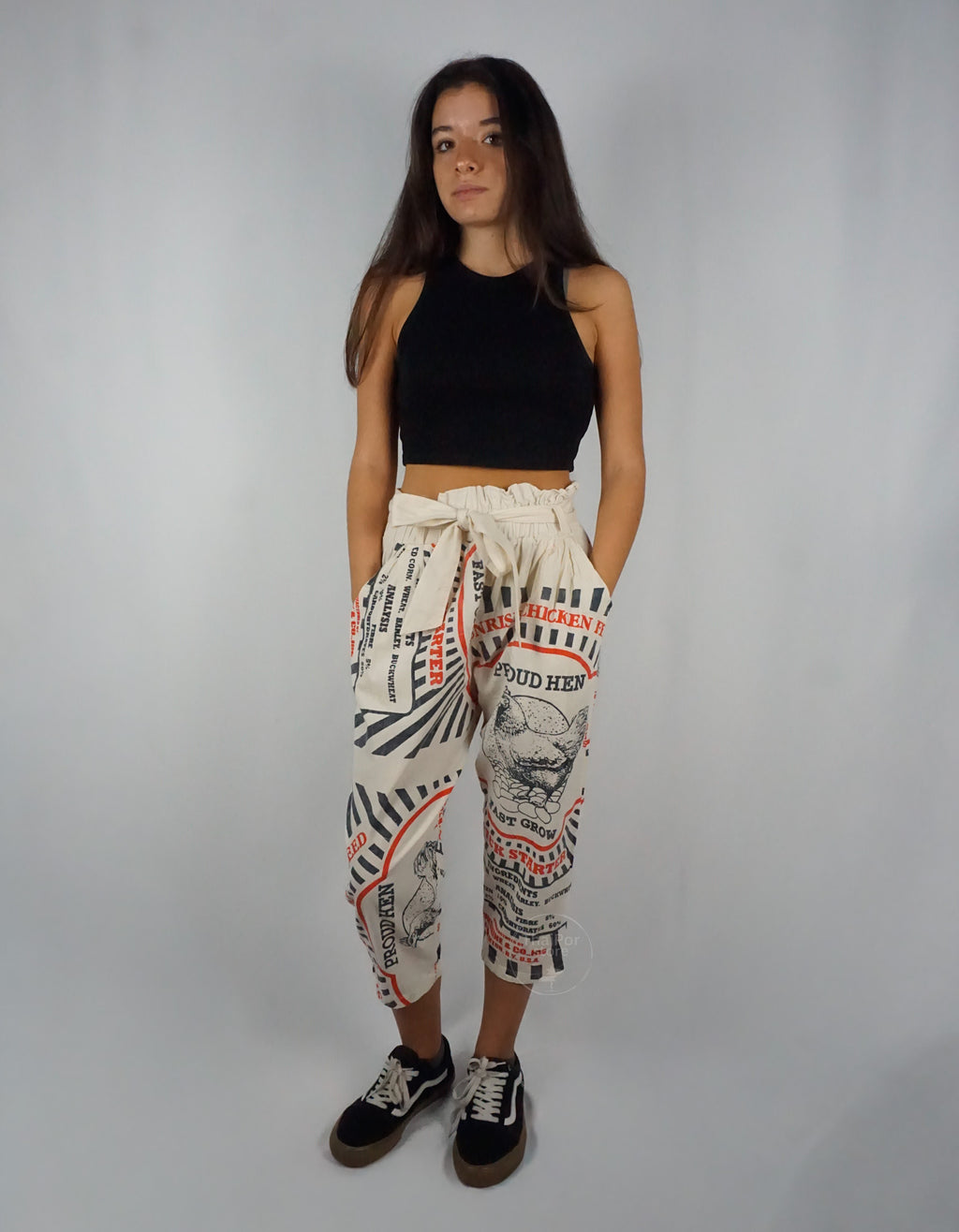 Sunrise Chicken Paperbag Pants