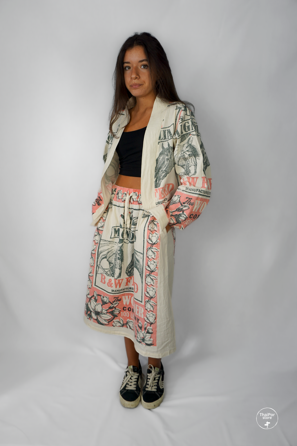 Magnolia Short Kimono