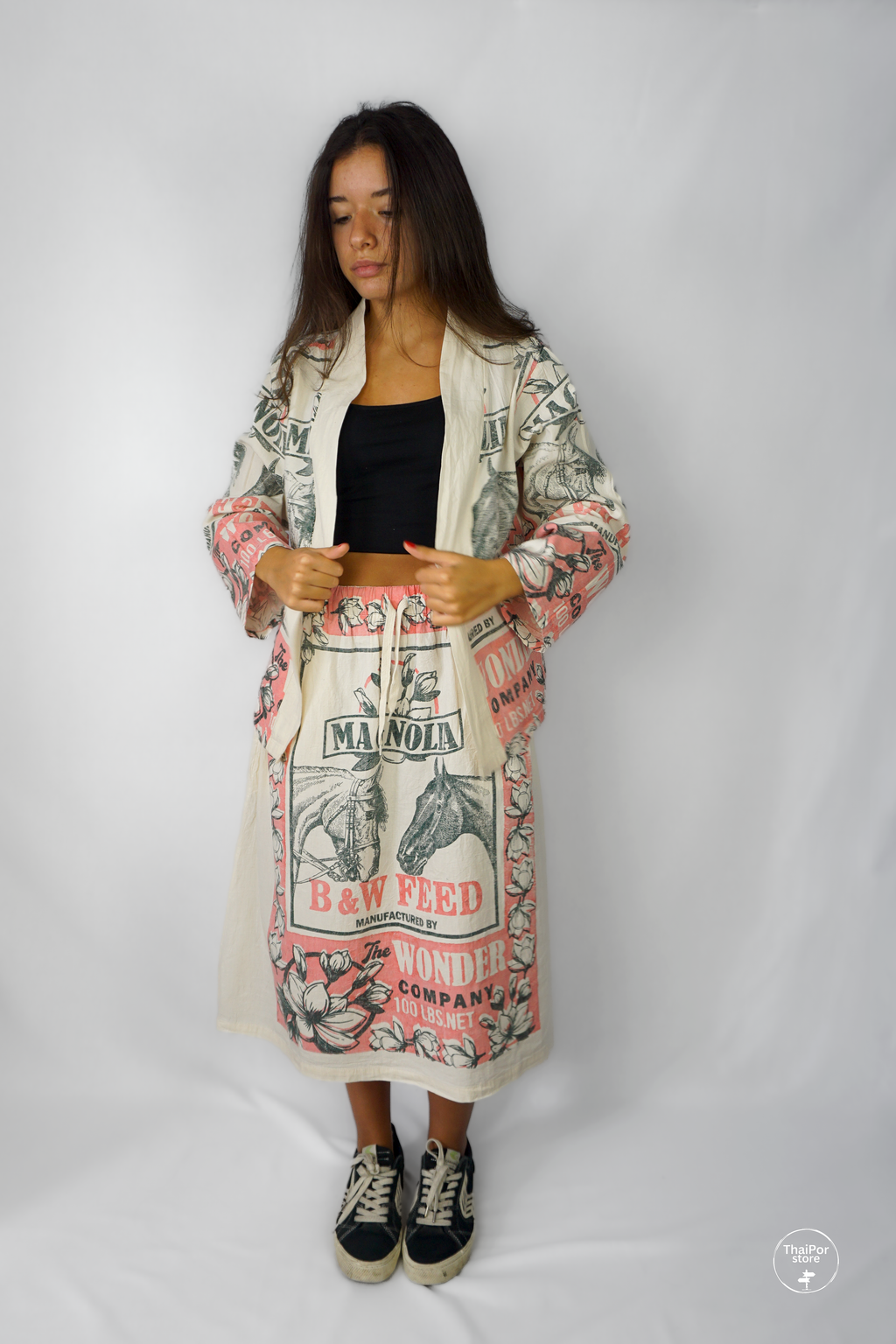 Magnolia Short Kimono