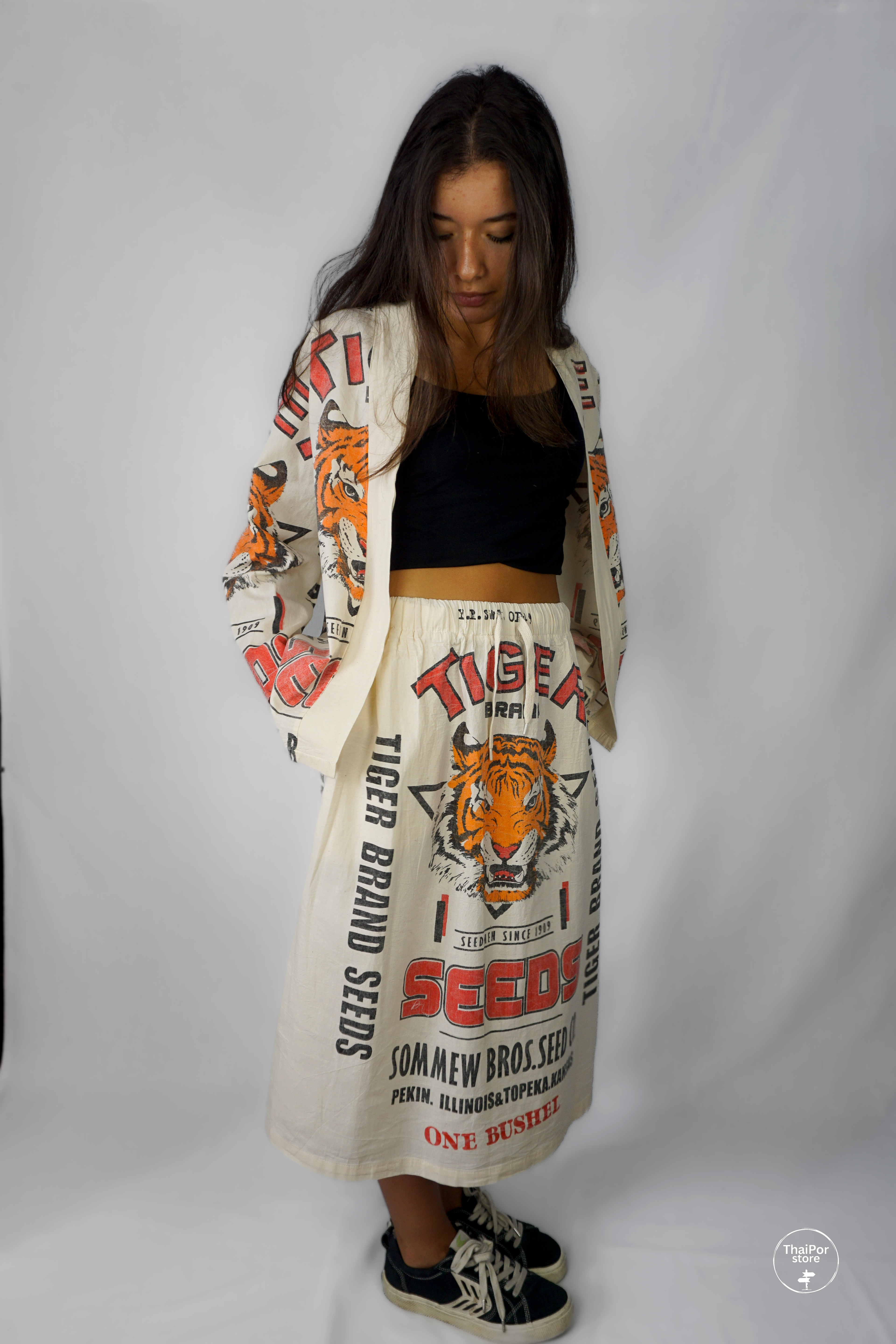 Tiger Short Skirt