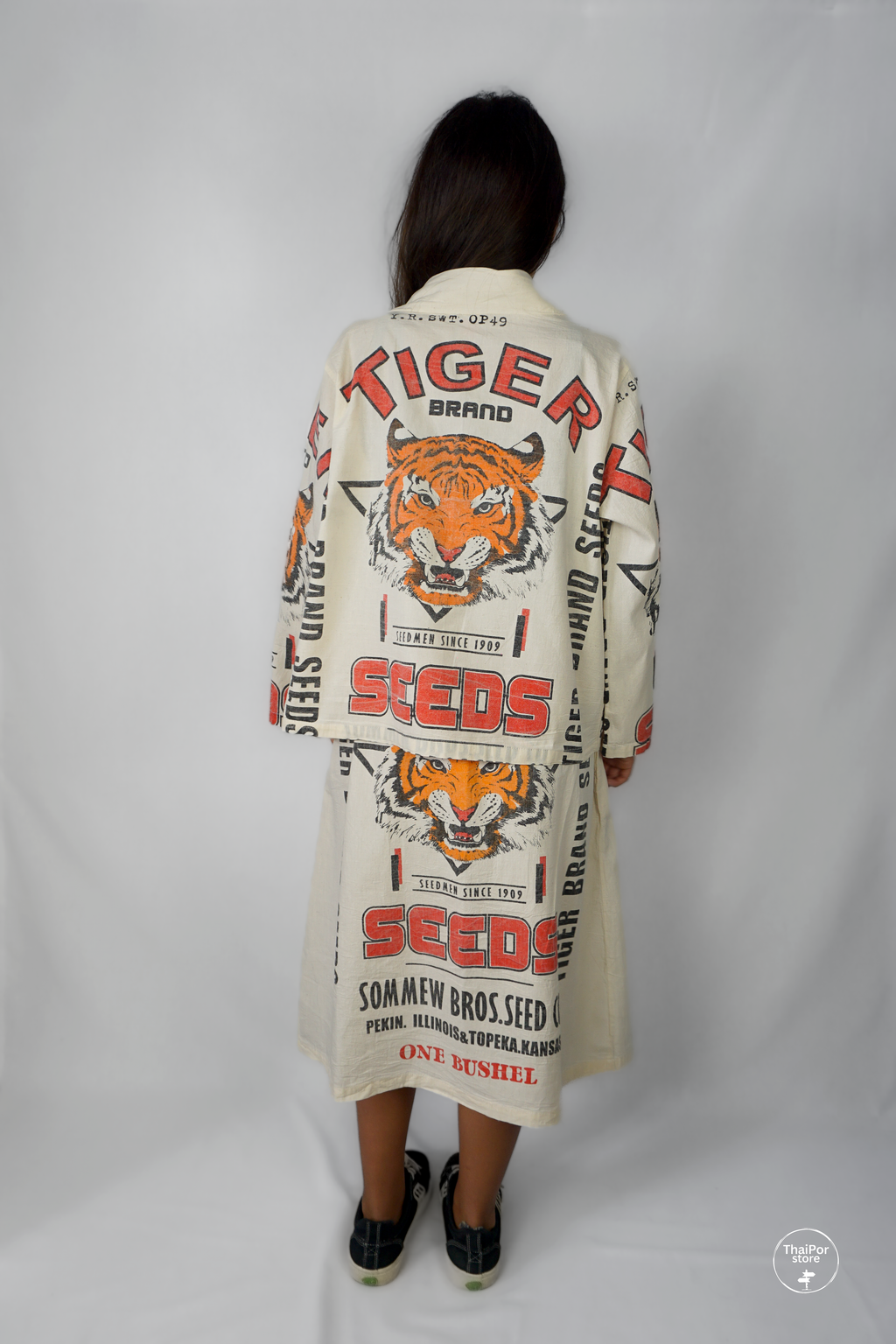 Tiger Short Kimono