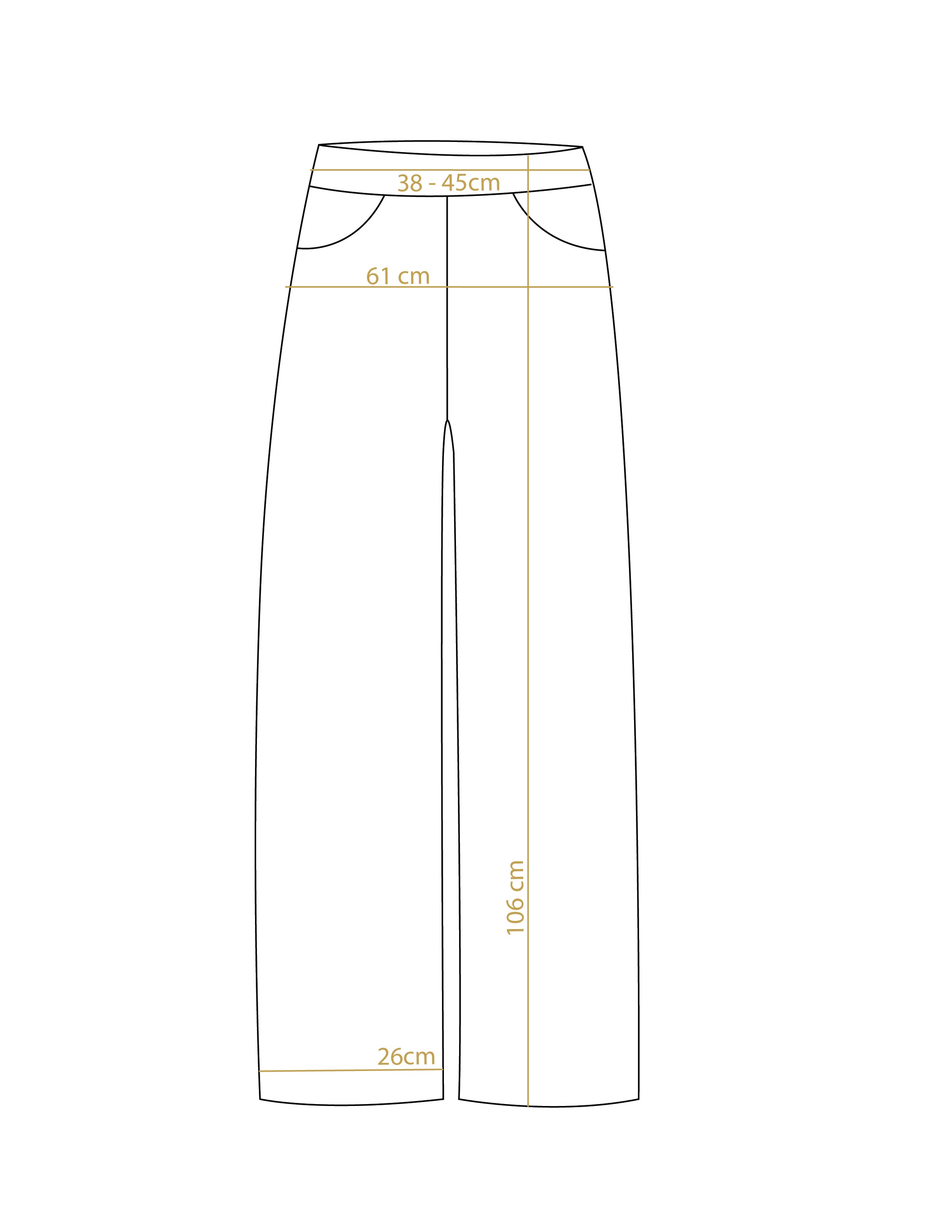 Sunflower straight pants